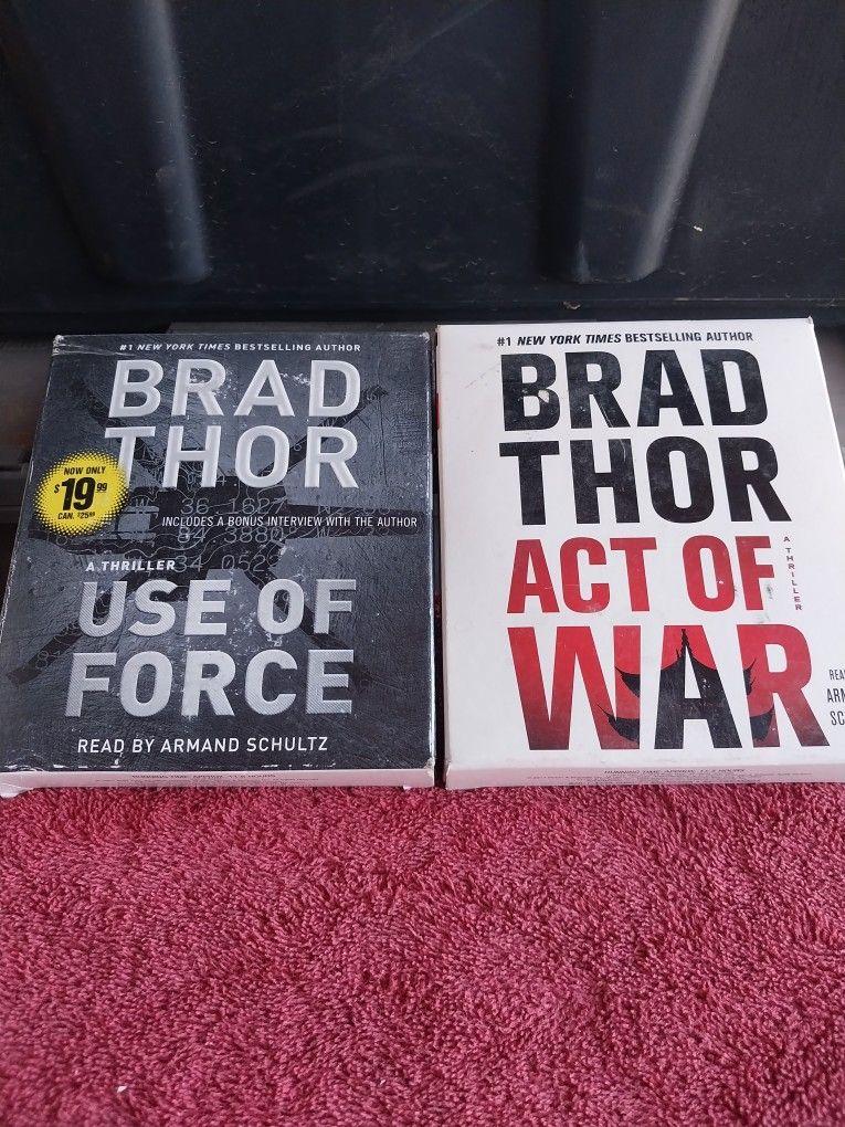 Brad Thor 2 Audio Books