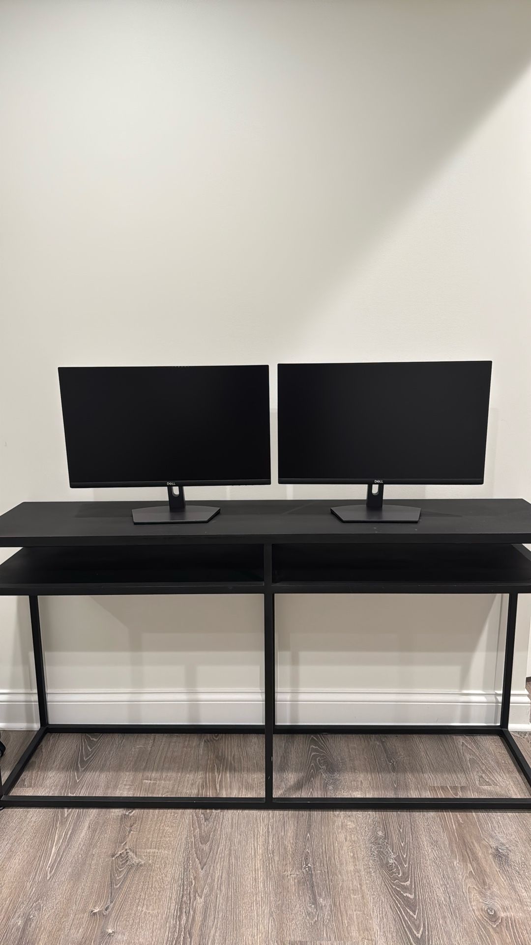 Two (2) Dell 24” HD Computer Monitors