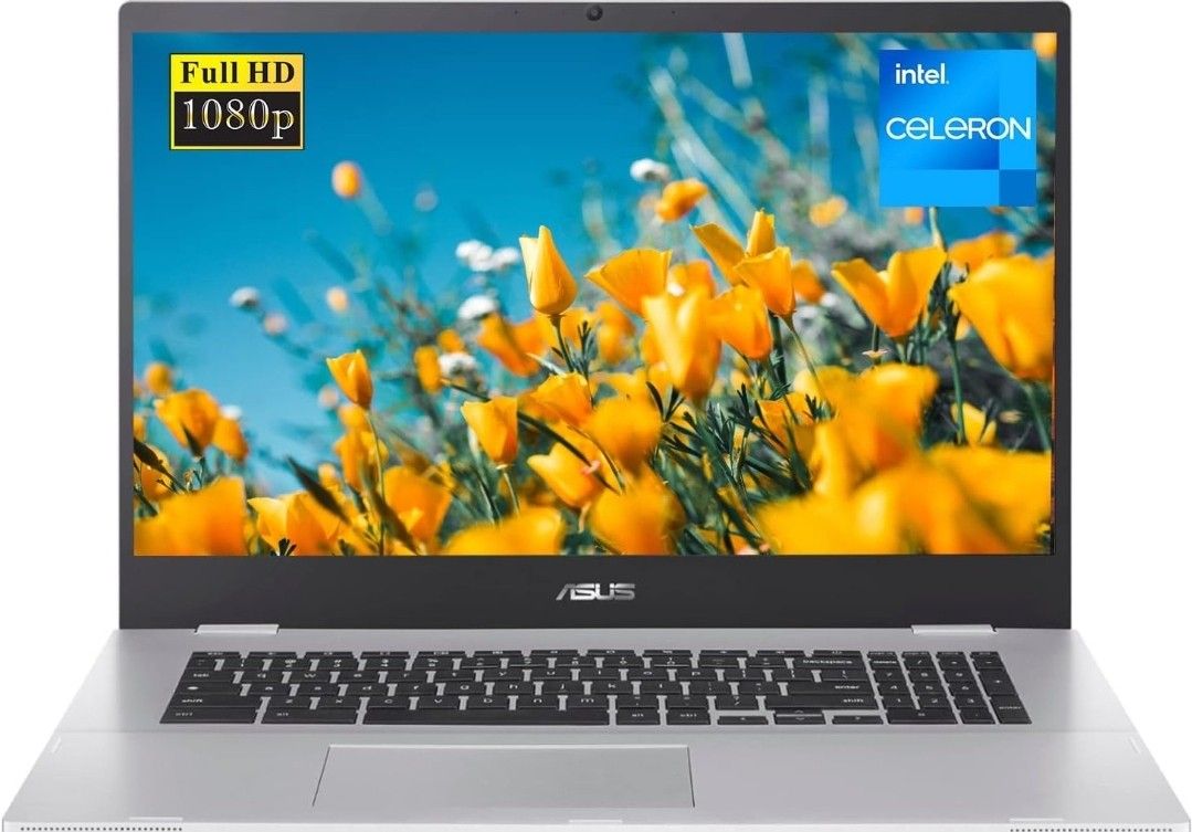 ASUS - 17.3" Chromebook Laptop - Intel Celeron N4500 with 4GB Memory - 64GB eMMC - Silver
Model:CX1700CK-CL464. Like new, no scratches or dents. Best