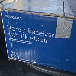 Insignia Stereo Receiver With Bluetooth