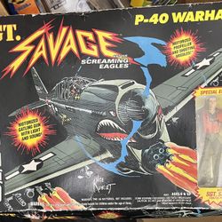 Vantage G.I. Joe Sgt. Savage P-40 