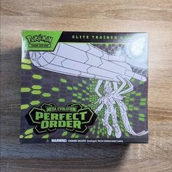 Perfect Order Elite Trainer Box New Sealed