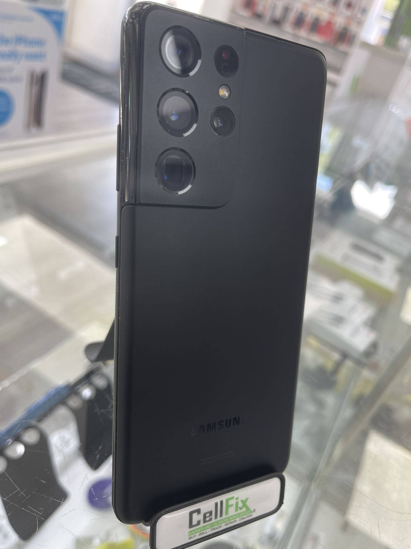 Samsung Galaxy S21 Ultra 128gb AT&T/ Cricket (black)