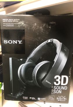 New In Box Sony 3D wireless digital surround Headphones