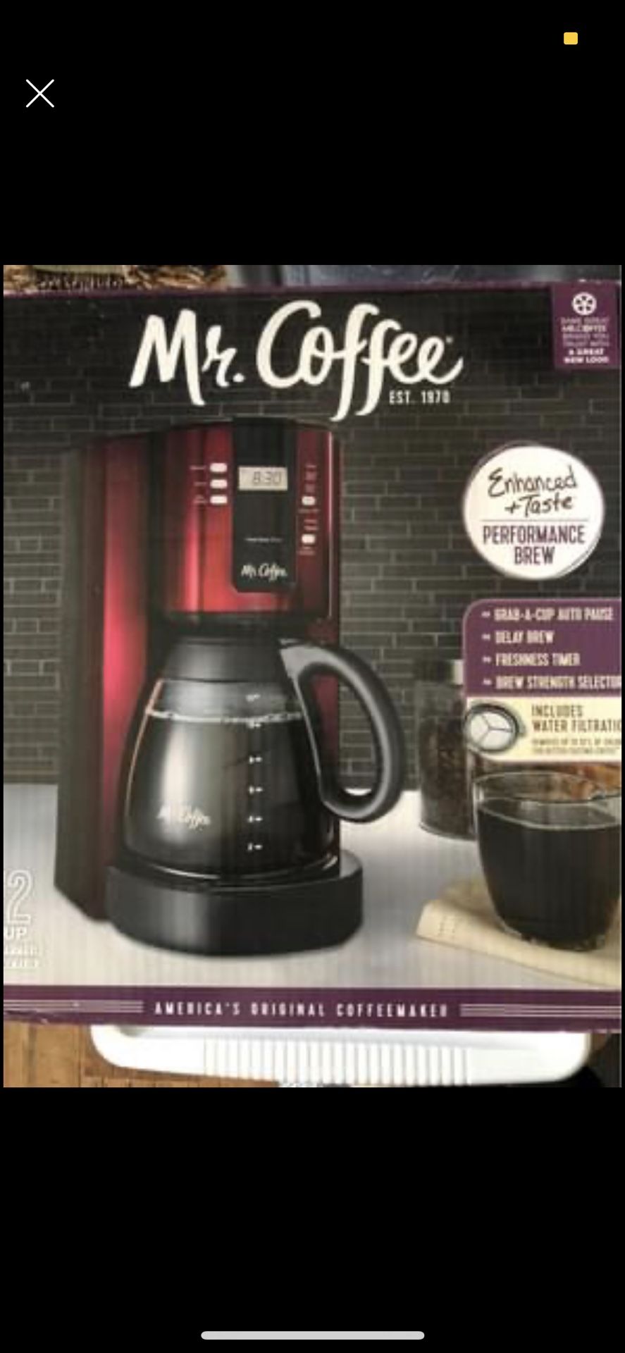 Mr Coffee 12c Coffee Maker