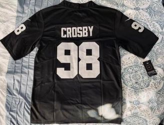 Raiders jersey Maxx Crosby ( black fully stitched )