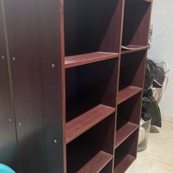 Two Bookshelves