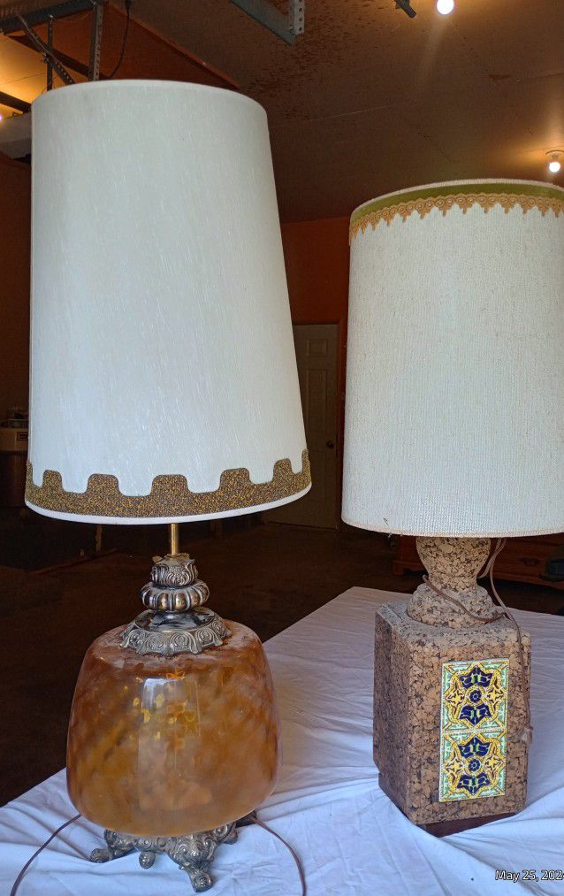 Vintage Mid Century Lamps