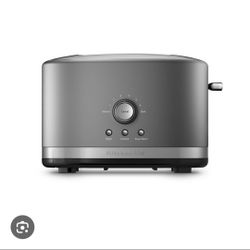 KitchenAid KMT2116CU 2 Slice Slot Toaster with High Lift Lever, Contour Silver