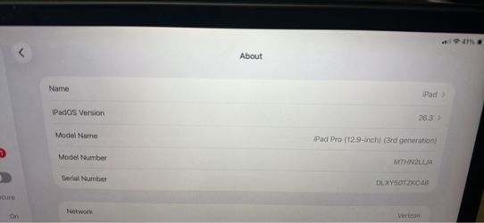 Apple iPad Pro 12.9-inch 3rd Generation