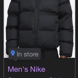 Men’s Nike Puffer Jacket XL
