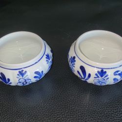 DELFT BLUE CANDLE HOLDER. HOLLAND