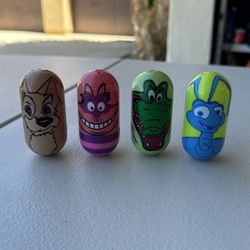 Disney Mighty Beanz Tramp, Cheshire Cat, Crocodile, Flik