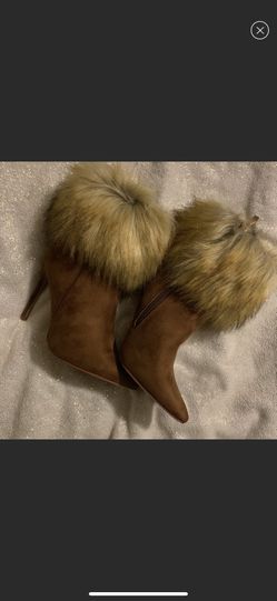 Brown Fur Boots