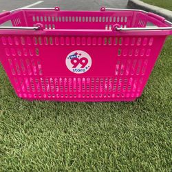Vintage 99 Cent Store Shopping Basket 