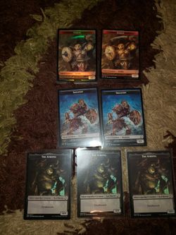 MTG Token Card Lot (7)