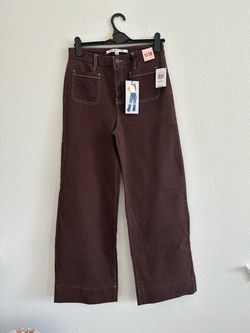 NEW/NWT Celebrity Pink Wide Leg Pants – Brown – Size 11.