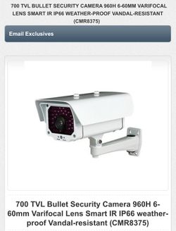 Commercial Surveillance Camera