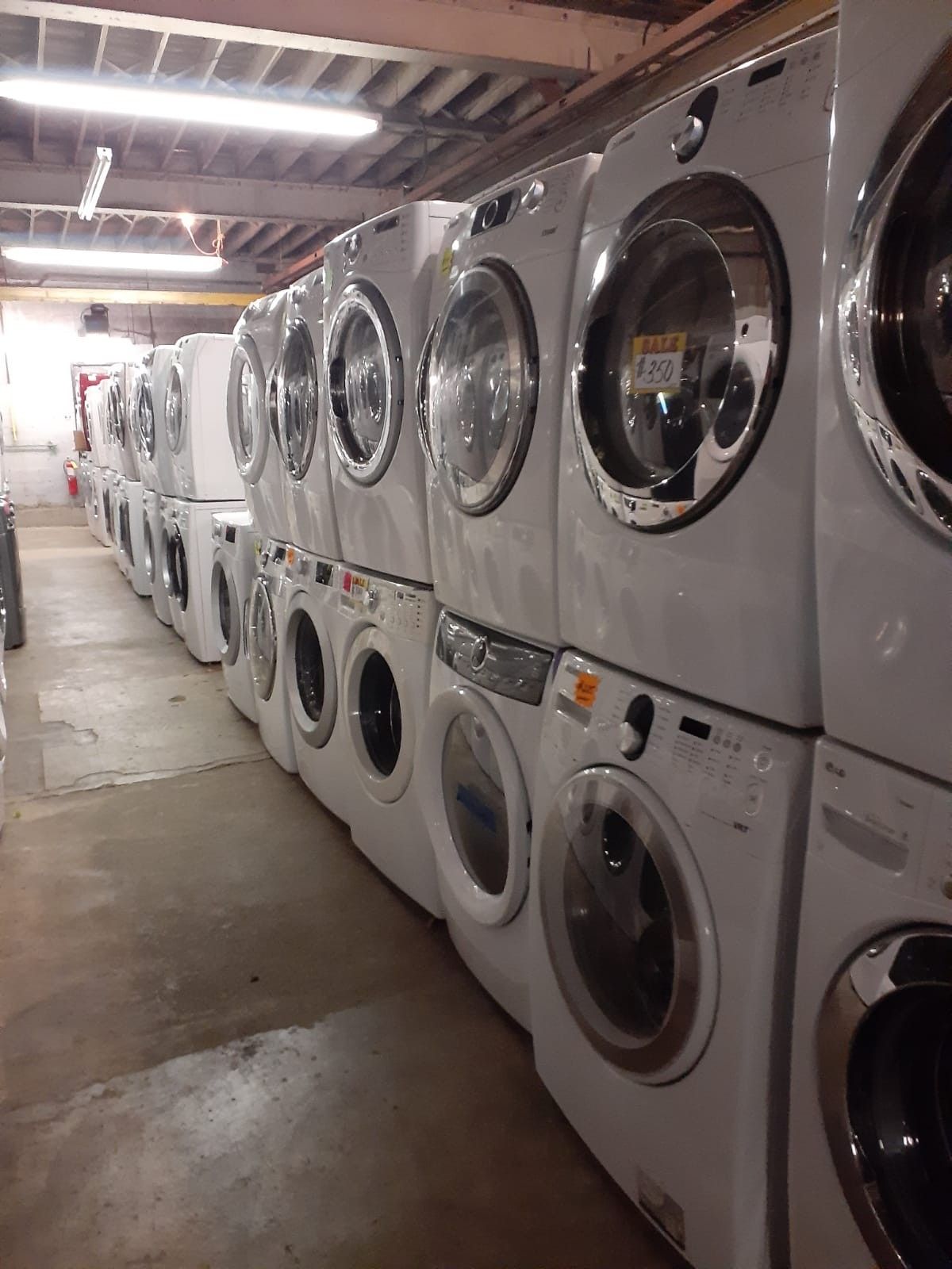 Front load washer and dryer set working perfectly with 4 months warranty from $350 & up ‼️