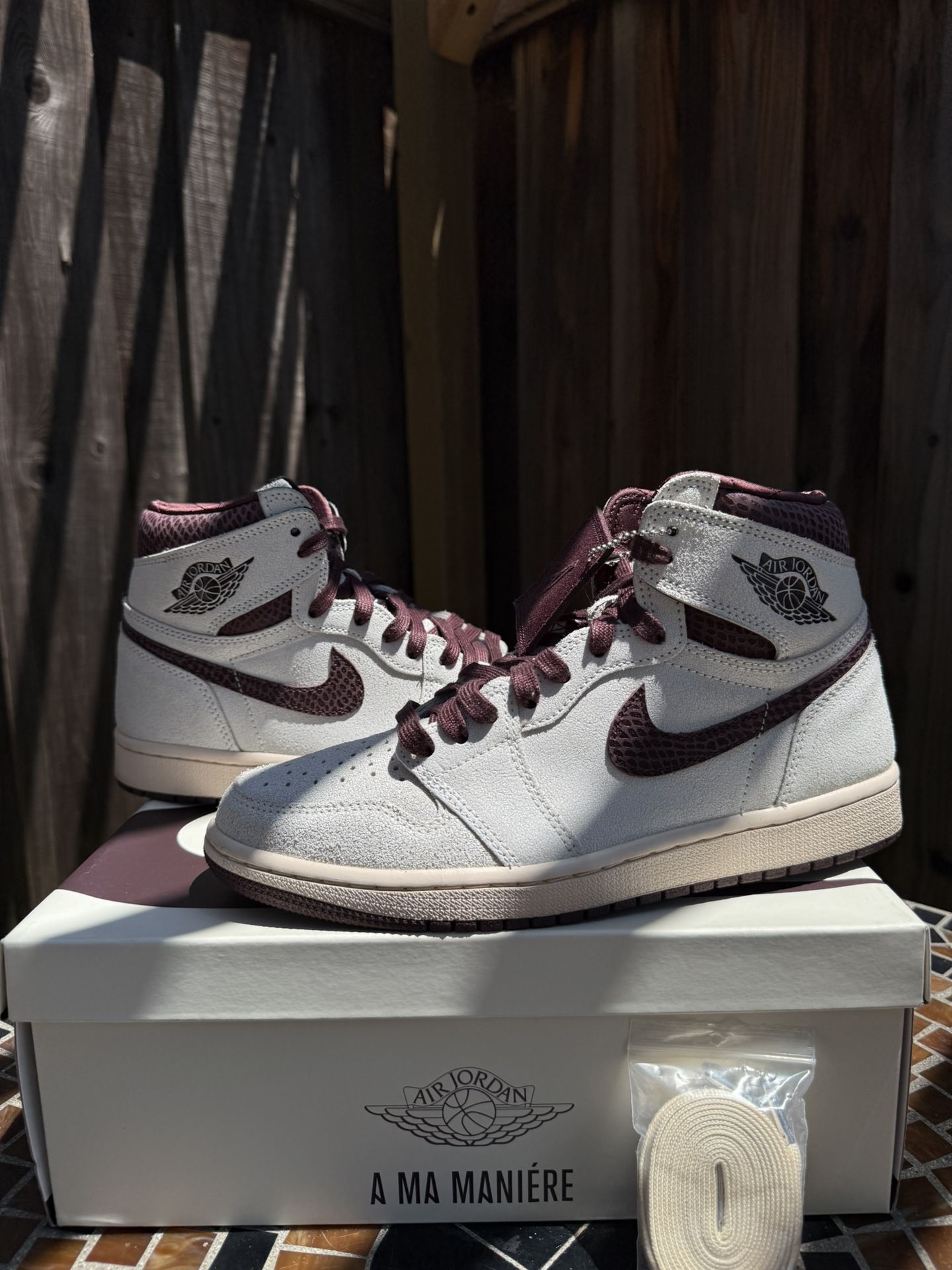 Jordan 1 retro “a ma maniere” 9M