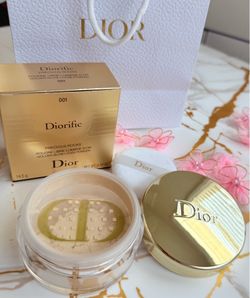 Dior Diorific Precious Rocks Golden Glow Loose Powder Limited Ed NIB MSRP $280