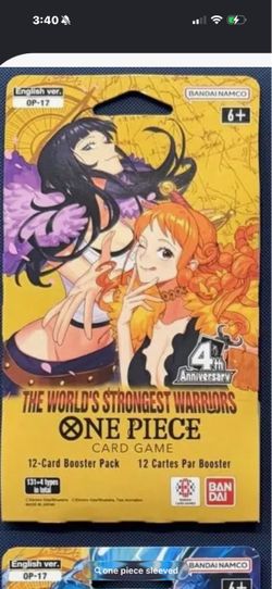 One Piece Booster Pack 4th Anniversary