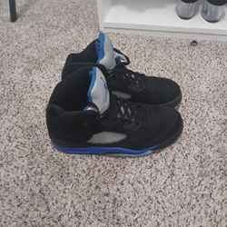 Blue And Black Jordan 5 