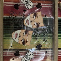 🎭🎲SMILE NOW, CRY LATER Wristlet 🎲🎭