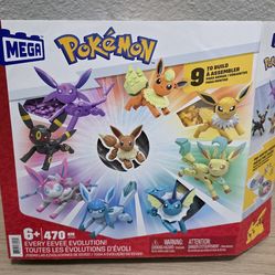 Pokémon Mega Bloks Every Eevee Evolution Set