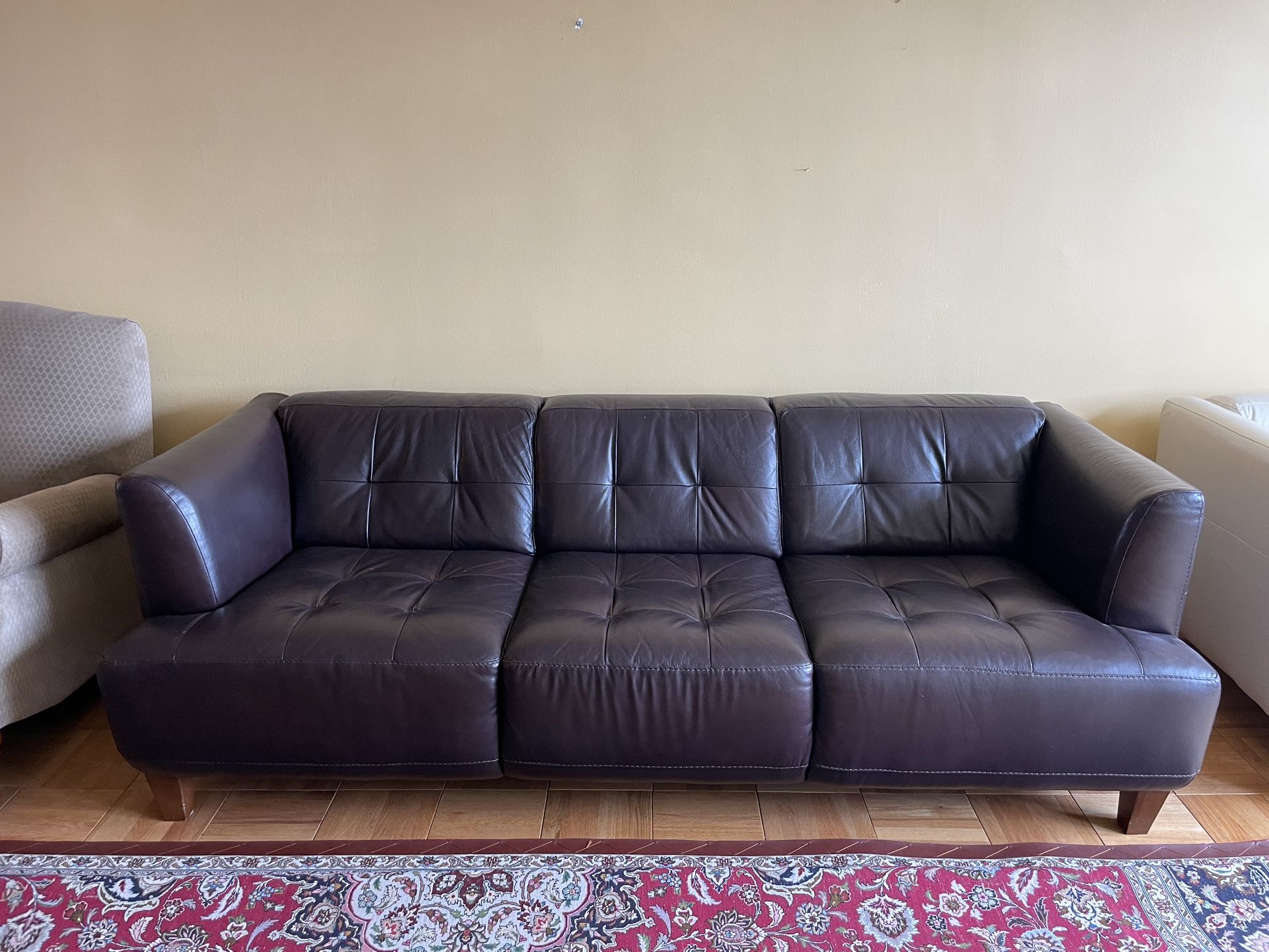 Designer Leather Couch
