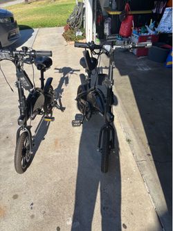 2 Jetson  electric bikes