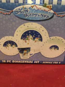 16 pc dinnerware set