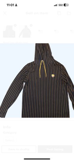 Striped Long sleeve Hoodie
