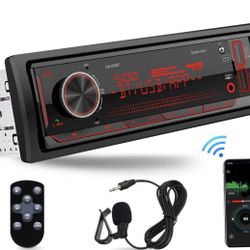Single Din Bluetooth radio