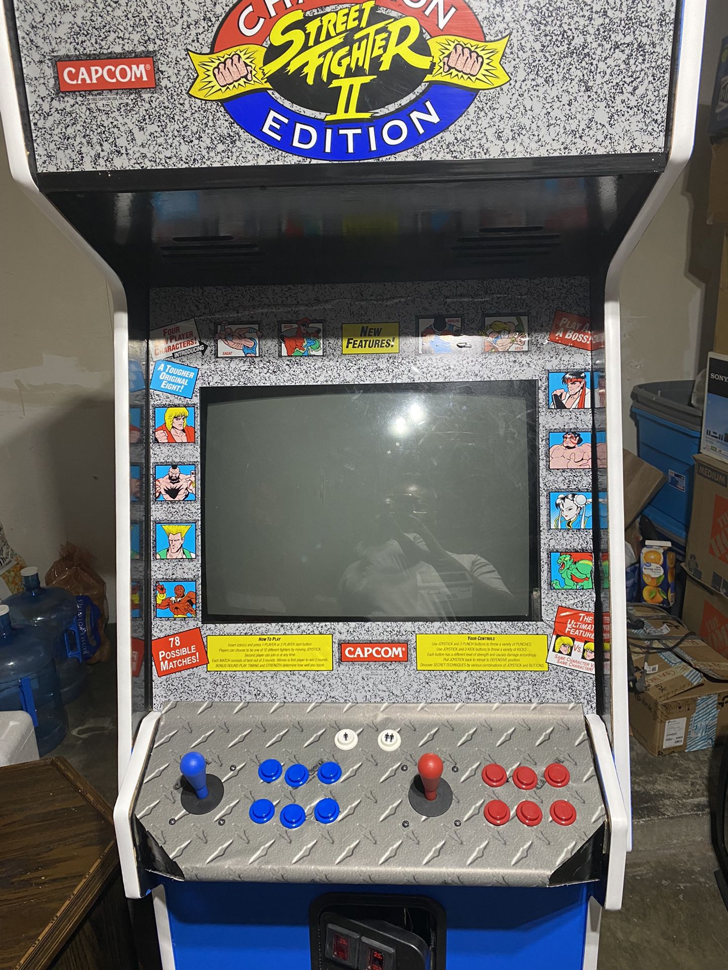 Street Fighter 2 CE Arcade Cabinet