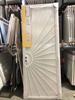 Heavy duty 36x96 security door