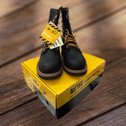 AdTec Logger Leather Boot 9” 