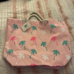 Pretty Pink Beach Bag