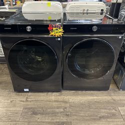 Samsung Electirc Washer & Dryer Set (Take It Home In Payments/Llevalo A Casa En Pagos)
