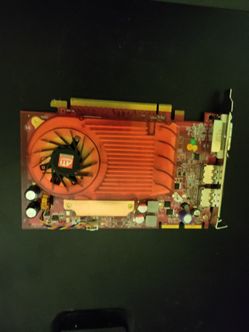 Old GPU Graphic Card ATI Radeon 