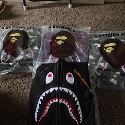 Bape hoodies 