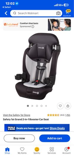 Safety 1st  2-in-1 Forward-facing harness car seat