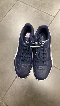 Puma Navy Blue Low-Top Sneakers