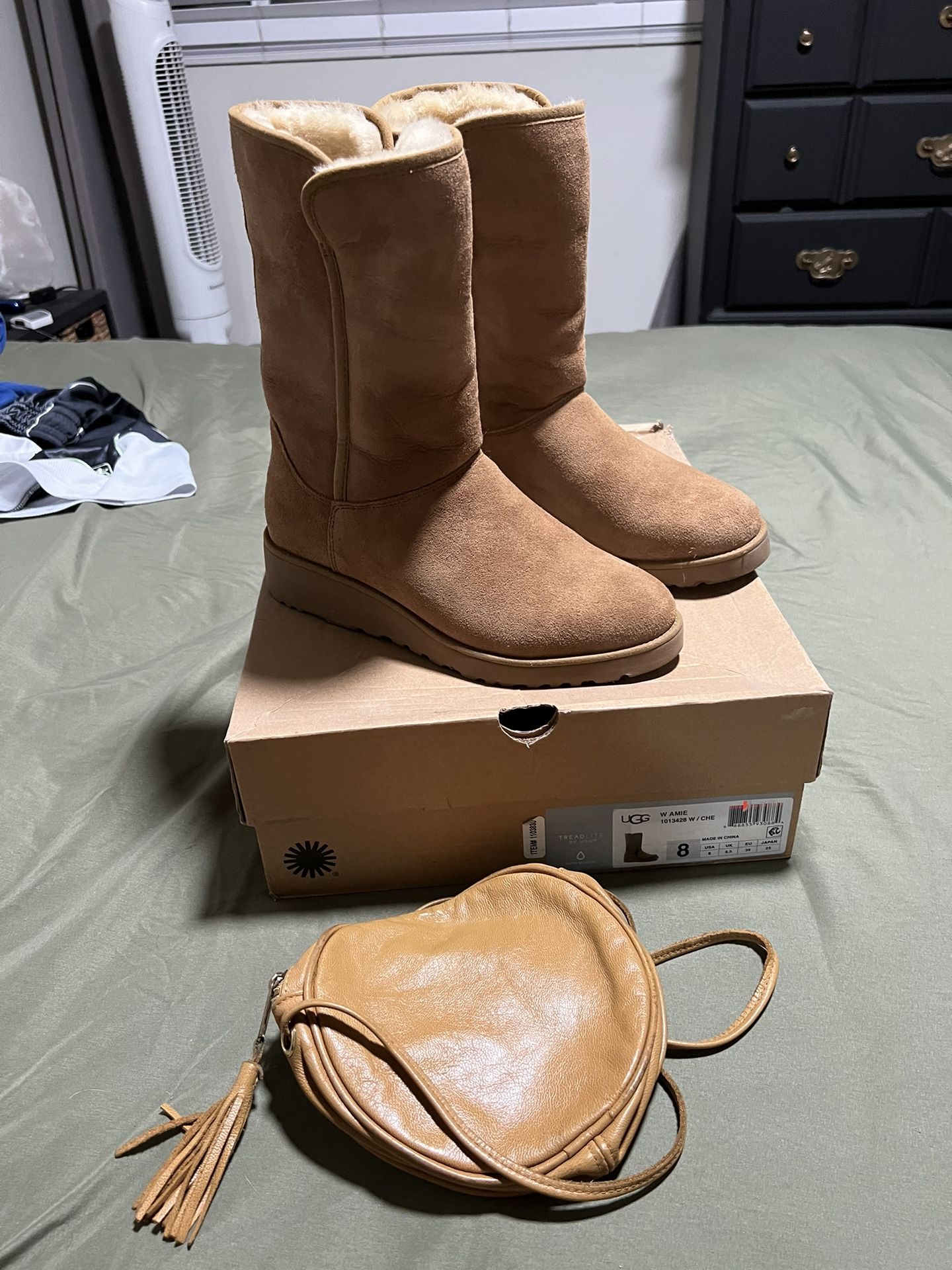 Brown Ugg Women's Amie Boots 1013428 Stores Ugg Woman Boots