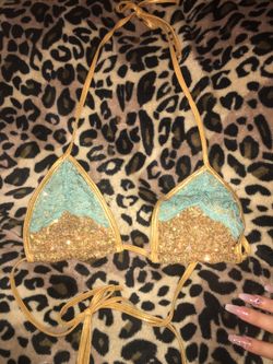 Handmade bikini top