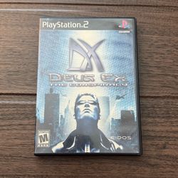 Deus Ex The Conspiracy for PS2