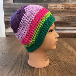 Multi color Crochet Hat