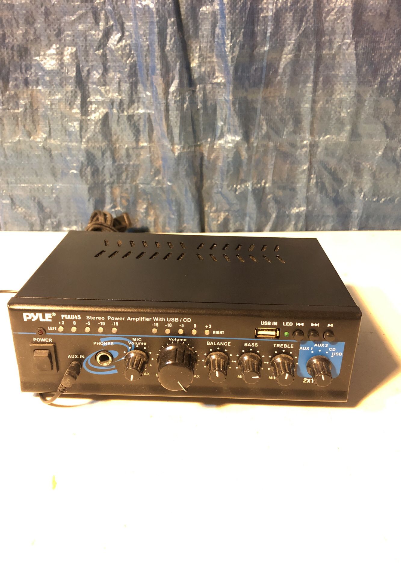 Pyle Amplifier 2x120W