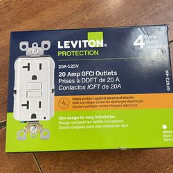 Leviton outlets 4Pack
