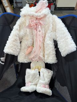 Bunnies by the Bay Cuddle Coat and Go Go Boots